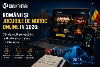 Românii și jocurile de noroc online în 2026: Cât de mult se joacă în realitate și cum se poate alege un website sigur