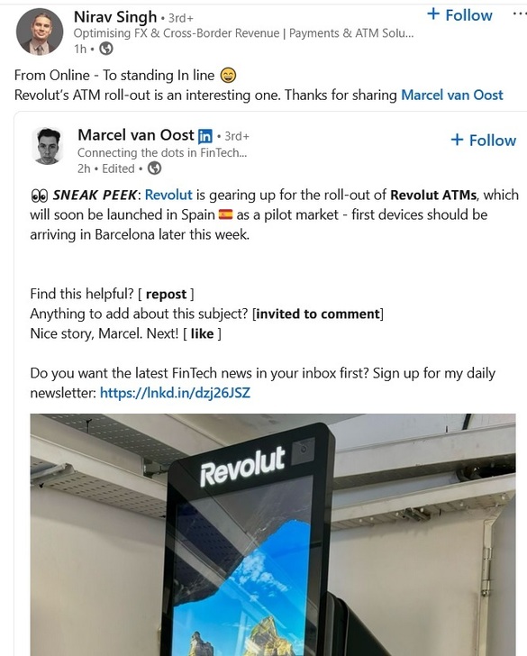 FOTO Revolut și-a lansat primul ATM