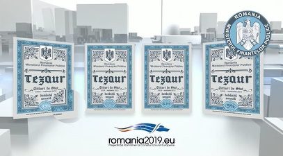 Tezaur continuă în iunie cu dobânzi mai mari