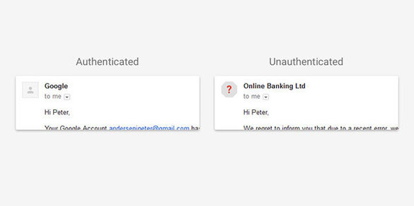Gmail avertizează utilizatorii cu privire la mail-urile suspecte
