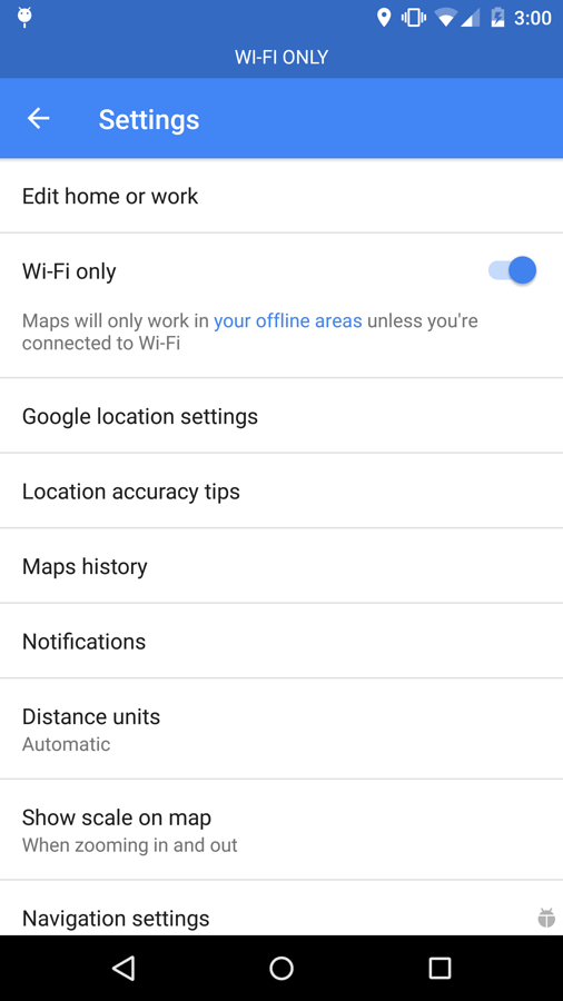 FOTO Google Maps pentru Android poate funcționa doar pe Wi-Fi și permite descărcarea hărților pe cardul de memorie