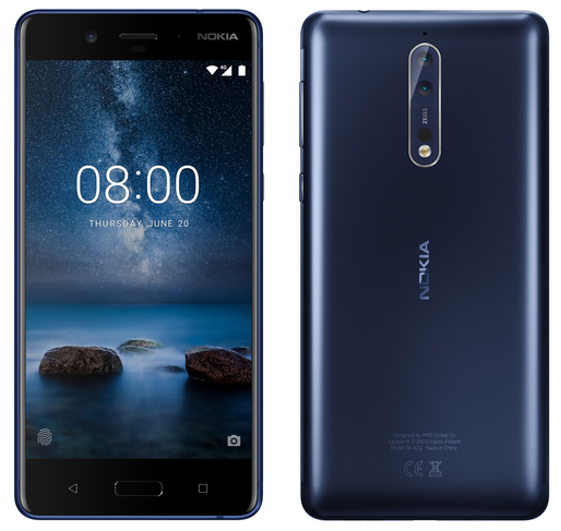 FOTO Nokia 8 va fi lansat pe piața din România. La ce preț urmează să fie vândut 