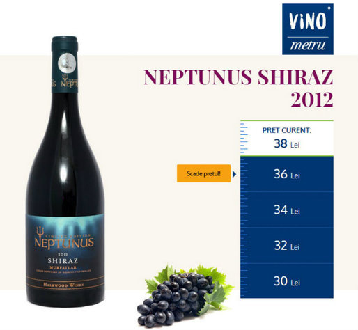 S-a lansat VINOmetru.ro, site-ul unde utilizatorii scad prețul la vinuri 