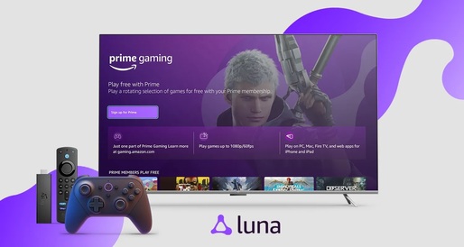 Amazon a lansat serviciul de streaming pentru jocuri Luna