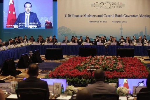 G20: Creșterea economiei mondiale nu poate fi bazată doar pe măsurile de politică monetară