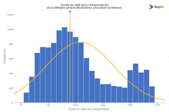 INFOGRAFIC Numărul cazurilor de faliment a explodat anul trecut, cele mai multe sunt în București