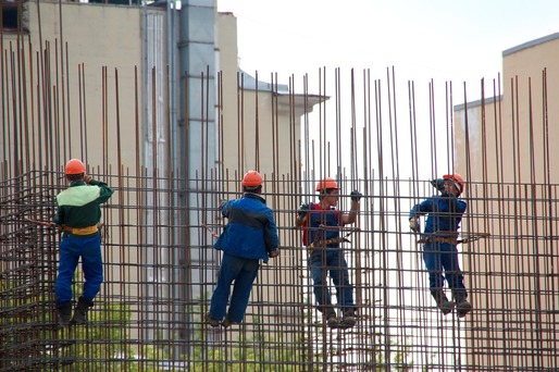 România a avut în martie cea mai mare creștere a lucrărilor de construcții din Uniunea Europeană