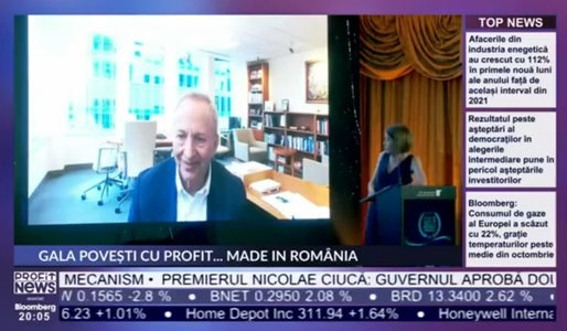 Lawrence Summers, fost secretar al Trezoreriei SUA, cu rădăcini în țară: Recomandări pentru România la Gala Profit.ro