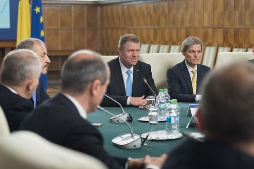 Iohannis și Cioloș s-au întâlnit la început de an pentru a discuta prioritățile pentru 2016 