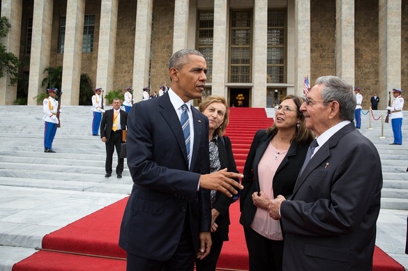 NOI FOTO inedite din Cuba: Obama a asistat la un meci de baseball