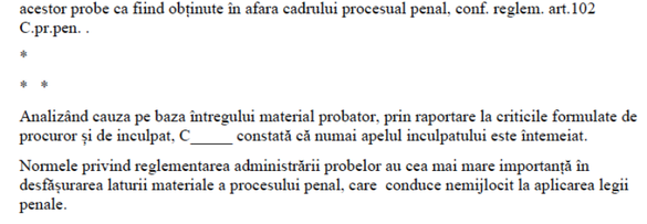 EXCLUSIV DOCUMENT Primul inculpat într-un caz de corupție achitat pe motivul presupusei ilegalități a protocolului secret de cooperare Parchet-SRI: un jandarm condamnat în primă instanță pentru luare de mită