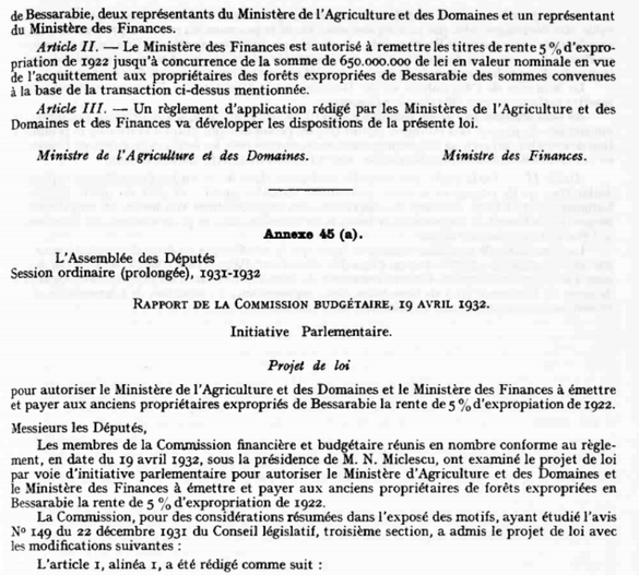 DOCUMENTE ARHIVĂ CENTENAR 1918 Reforma de 6 miliarde de la miezul nopții. Unirea cu Basarabia și naționalizarea neconstituțională a pădurilor de peste Prut. Procese în țară, reclamație la Liga Națiunilor. Pădurea din Bucovina a familiei Tolstoi