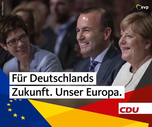 Dreapta a câștigat alegerile europarlamentare din Germania, conform primelor estimări
