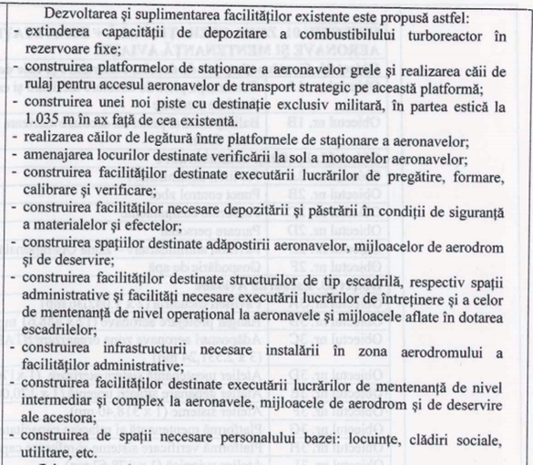 DOCUMENT Baza aeriană Kogălniceanu, 