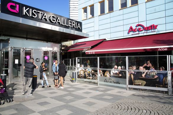 Mall din Stockholm la finalul lunii mai (Sursa: Bloomberg)