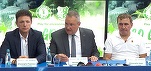 VIDEO&FOTO Premierul Ciucă s-a dus, cu directoarea sponsorului OMV Petrom, la Hagi și Gică Popescu 