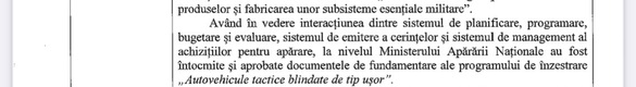 DOCUMENT La Apărare, inflația sare de 24%. Doar ideea achiziției a peste 1.000 de blindate pentru Armată română s-a scumpit cu aproape 900 milioane lei în 12 luni