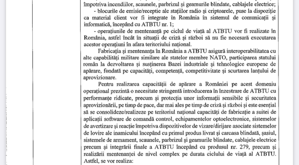 DOCUMENT La Apărare, inflația sare de 24%. Doar ideea achiziției a peste 1.000 de blindate pentru Armată română s-a scumpit cu aproape 900 milioane lei în 12 luni