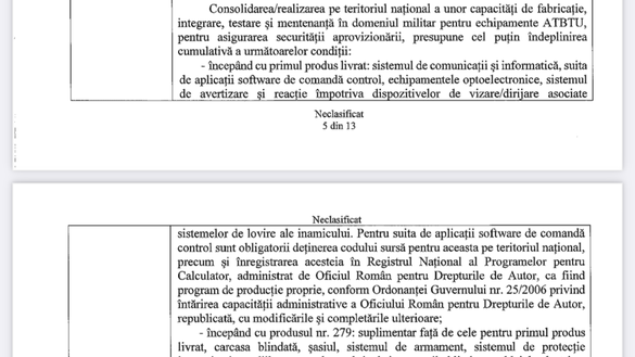 DOCUMENT La Apărare, inflația sare de 24%. Doar ideea achiziției a peste 1.000 de blindate pentru Armată română s-a scumpit cu aproape 900 milioane lei în 12 luni