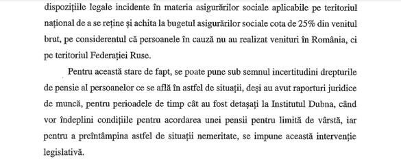 DOCUMENT&FOTO Pensii pentru cercetătorii români de la un institut nuclear din Rusia ce datează din epoca sovietică