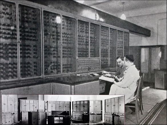 Instalarea mașinii de calcul Ural-1, 1958. Sursă foto: http://www.jinr.ru/ Instalarea mașinii de calcul Ural-1, 1958. Sursă foto: http://www.jinr.ru/