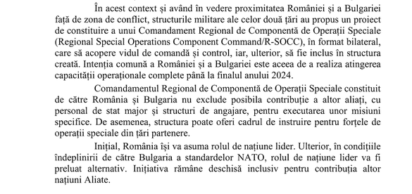 VIDEO&DOCUMENT NATO înființează Comandament de Operații Speciale în România. Poate coordona misiuni ale aliaților și instrui și trupe de profil din Ucraina 