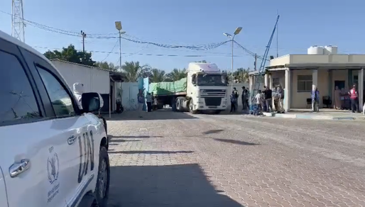 Un prim convoi cu ajutoare umanitare a pătruns în Gaza. Oficialii palestinieni, dezamăgiți: Ajutorul reprezintă doar 3% din ceea ce obișnuia să ajungă în Gaza 