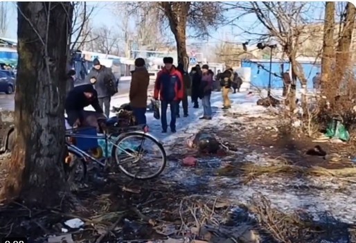 25 de morți, după ce Ucraina ar fi bombardat o zonă aglomerată din orașul Donețk