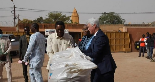 Burkina Faso primește o donație de 25.000 de tone de grâu de la Rusia, promisă de Putin în vară
