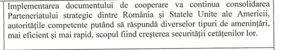 DOCUMENT Statul român a semnat cu SUA acordul premergător implementării controversatului sistem informatic 