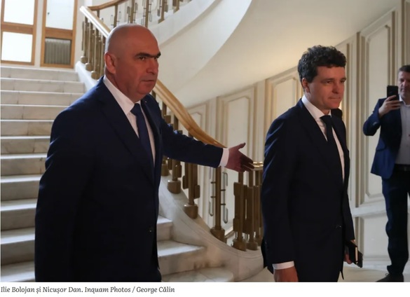 FOTO De ce s-a dus brusc Nicușor Dan la Guvern. ”E ca la Radio Erevan: