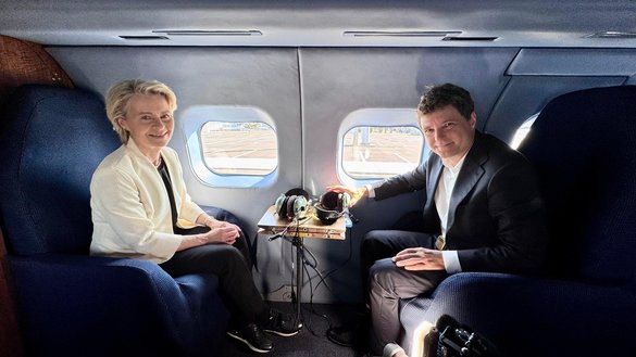 Nicușor Dan, cu Ursula von der Leyen pe fregata Regele Ferdinand FOTO&VIDEO