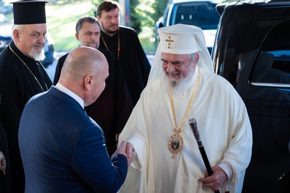 Bolojan, cu Arhiepiscopul Constantinopolului și Preafericitul Părinte Daniel FOTO