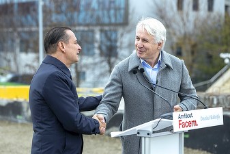 Eugen Teodorovici se retrage din cursa pentru Primăria Capitalei, în favoarea lui Daniel Băluță FOTO&VIDEO