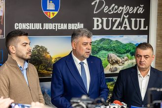 Ciolacu: Hai în vacanță la Buzău! ''Visit Buzău'', stand propriu adus de fostul șef PSD la Târgul de Turism al României
