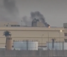 Ambasada americană din Bagdad, lovită de un atac iranian după ce SUA au bombardat insula Kharg