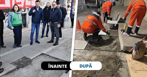 FOTO ÎNAINTE-DUPĂ. Ciucu anunță: Dărâmăm chioșcuri ilegale din parcuri, panouri publicitare amplasate ilegal, ridicăm garaje, containere, construcții care ani de zile au zăcut pe spațiul verde sau pe trotuare