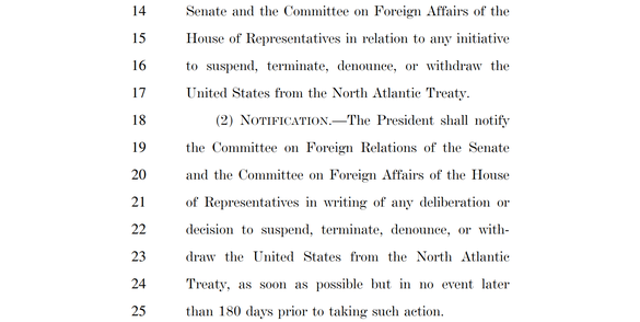 Trump spune că vrea să retragă SUA din NATO. NU o poate face unilateral. Marco Rubio a contribuit la asta, înainte să devină secretar de stat. Există însă o portiță