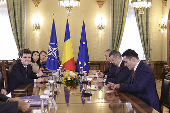 Președintele Nicușor Dan discută cu liderii PSD VIDEO