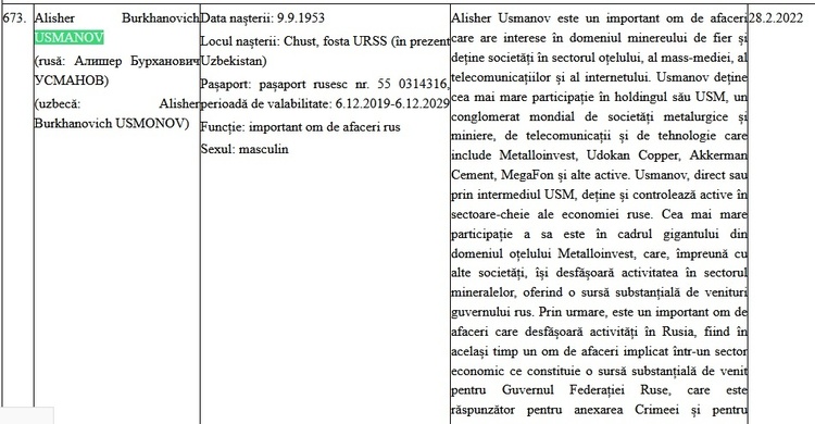 Miliardar rus, mesaj către Profit.ro: Nu sunt oligarh, nu sunt apropiat de Putin și nu controlez Metalloinvest