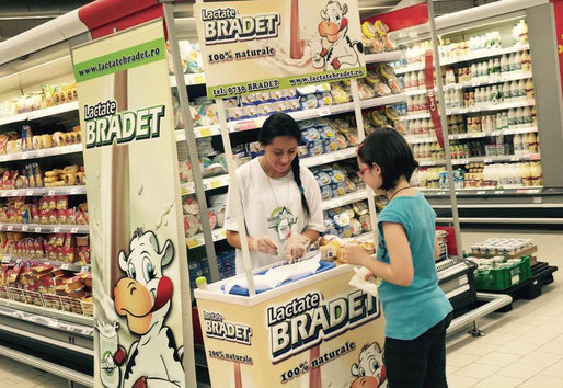 Auchan vrea să continue parteneriatul cu Lactate Brădet