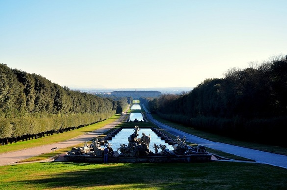 Grădina Muzeului Caserta, denumit 