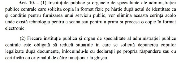 DOCUMENT Firmele și populația vor scăpa de un chin. Începe eliminarea copiilor legalizate