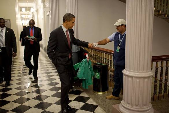 FOTO Imagini inedite cu Barack Obama, aflat spre finalul mandatului prezidențial