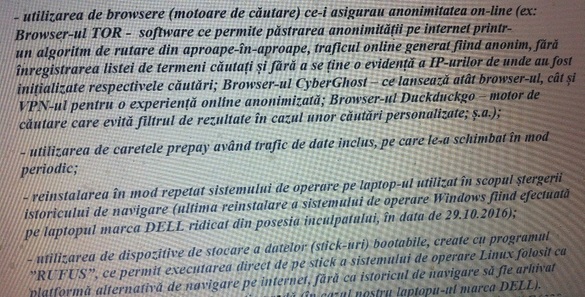DIICOT a folosit trei