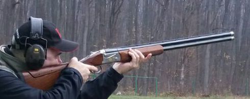 Bogdan Naumovici, cu pușca outdoor