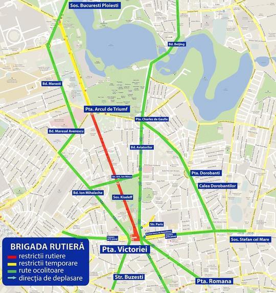 Miting al angajaților din sistemul sanitar, astăzi, în Piața Victoriei; sunt așteptați cel puțin 10.000 de oameni. Restricții de circulație pe toată durata protestelor