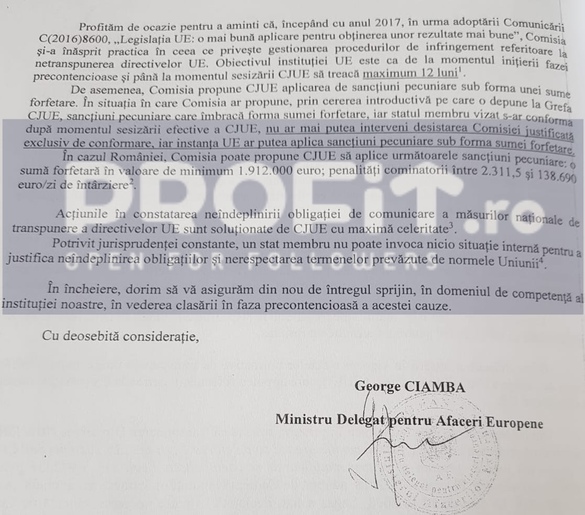 România riscă un nou proces european și plata a milioane de euro în timpul președinției în exercițiu a UE. Dar nu pentru că nu modifică Codurile Penale, ci pentru întârzierea legislației privind confiscarea extinsă