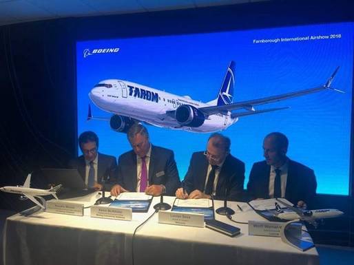 ULTIMA ORĂ Agenția Europeană pentru Siguranța Aviației suspendă toate zborurile cu avioane Boeing 737 MAX, comandate și de Tarom și Blue Air. Boeing pierde peste 7% pe bursă. Pasagerii nu primesc bani înapoi
