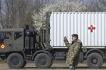 FOTO Armata a început să ridice un spital pentru coronavirus